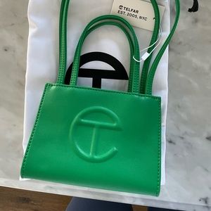 NWT Telfar Small Shopping Bag - Green